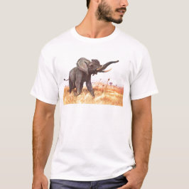 Safari African Oerwoud Destiny Dieren Olifanten T-shirt
