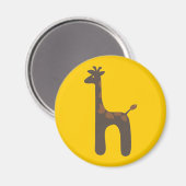 Safari : Aimant girafe (Recto/Verso)