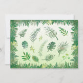 Safari animals baby kaart (Achterkant)