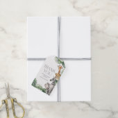 Safari Animals Baby shower Cadeaulabel (Met Touw)