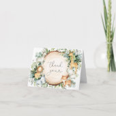 Safari Animals Baby shower Hartelijk dank Bedankkaart (Voorkant)