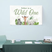Safari Animals Birthday Spandoek (Beurs)