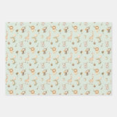 Safari Animals Gift Wrap Oerwoud Wrapping Paper Bo (Voorkant)