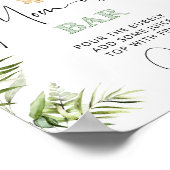 Safari animals Ma-osa bar sign Poster (Hoek)