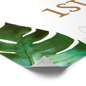 Safari Animaux Affiche de bienvenue d'anniversaire (Coin)