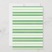 safari animaux baby shower invitation (Dos)