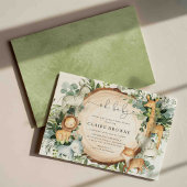 Safari Animaux Baby shower Invitation