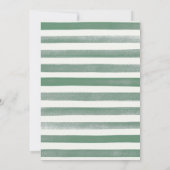 Safari Animaux Baby Shower Invitations (Dos)