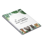 Safari Animaux Baby shower Livre d'invité (Côté Droit)