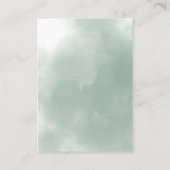 Safari Baby Animals Baby shower Book request Informatiekaartje (Achterkant)