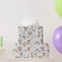 Safari Baby Dieren Regenbogen Baby shower