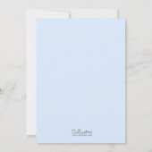 Safari Baby Shower Invitations sur Star Moon Sky (Dos)