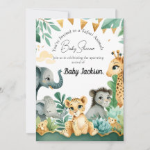 Safari Baby shower