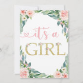 Safari Baby shower Uitnodiging (Achterkant)