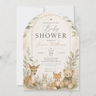 Safari babyshower uitnodiging