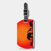 Safari Bagagelabel (Voorkant verticaal)