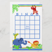 Safari Bingo (Voorkant / Achterkant)