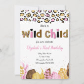 Safari Birthday Uitnodiging (Voorkant)