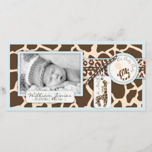 Safari Boy Carte photo