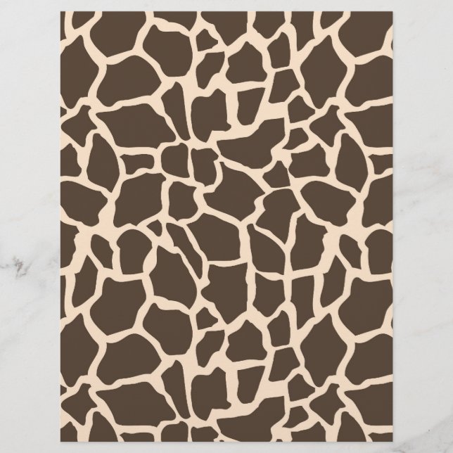 Safari Boy Dual Sided Scrapbook Paper A (Voorkant)