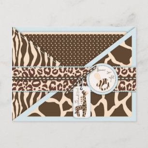 Safari Boy TY Briefkaart