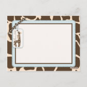 Safari Boy TY-Briefkaart Briefkaart (Achterkant)