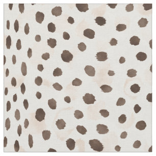 Safari chic brown beige cheetah print neutraal stof