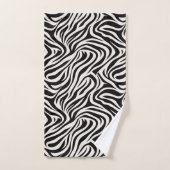 Safari Chic Zebra (Serviette à main)