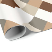 Safari Colors Geometric Lattice Cadeaupapier (Rol Hoek)