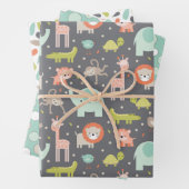 Safari conçoit un jeu de papier à envelopper (En situation)