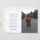 Safari Dankkaart Bedankkaart (Achterkant)