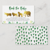 Safari Demande de réservation Carte Insérer Taille (Devant / Derrière)