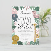 Safari Deux Invitation Sauvage, Anniversaire De La (Debout devant)