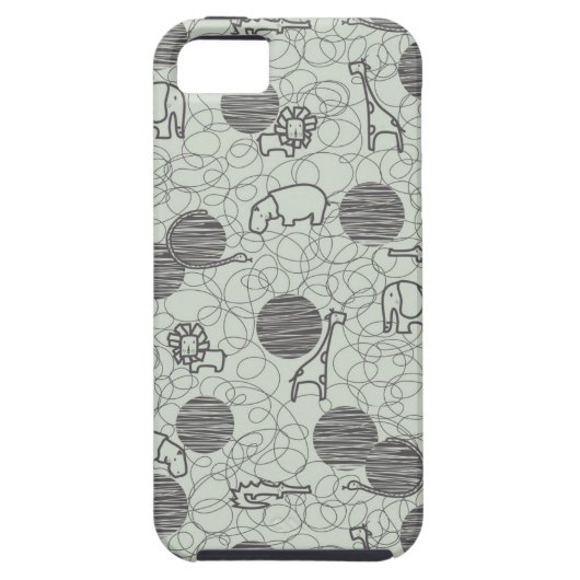 safari - dieren 1 Case-Mate iPhone case (Achterkant)