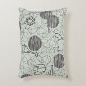 safari - dieren 1 decoratief kussen (Voorkant(Verticaal))