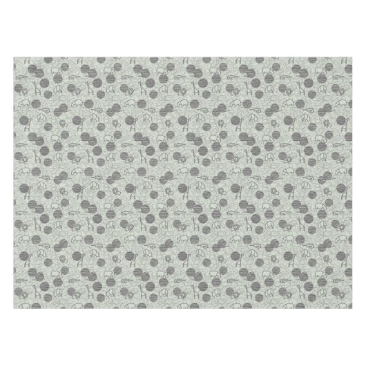 safari - dieren 1 tafelkleed (Voorkant (Horizontaal))