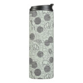 safari - dieren 1 thermosbeker (Gedraaid links)