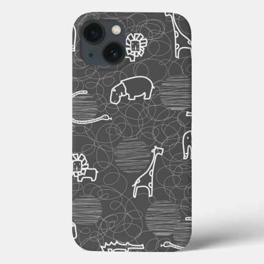 safari - dieren 5 Case-Mate iPhone case (Achterkant)