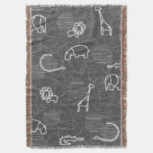 safari - dieren 5 deken (Voorkant Verticaal)