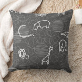 safari - dieren 5 kussen (Deken)