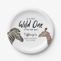 Safari Dieren Baby shower Genderneutraal
