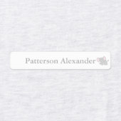 Safari Dieren Dagkleding Labels (Design 2)