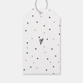 Safari Dieren Modern Baby shower Cadeaulabel (Achterkant)