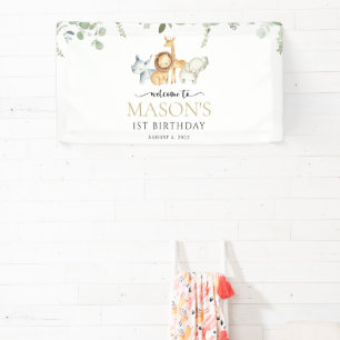 Safari Dieren, Oerwoud, Wild One, Verjaardag Welko Spandoek