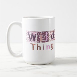 Safari Dierprint - Wild Thing Koffiemok