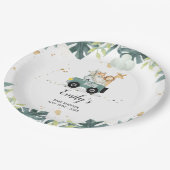 Safari drive by Baby shower Paper Bord decor (Gekanteld)