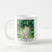 Safari Elephant Boy Coffee Mug (Gauche)