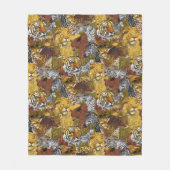 Safari Fleece Deken (Voorkant)