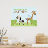 Safari Friends Poster (Keuken)