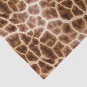 Safari Giraffe Print Tissuepapier (Detail)